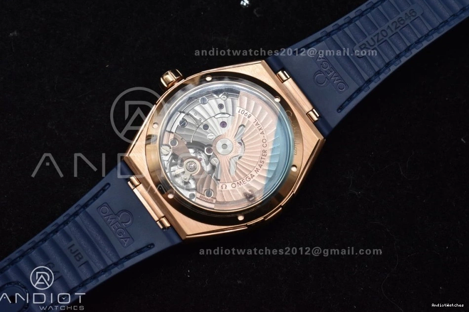 A8900 Dial Blue Ceramic Best On VSF Super Edition Durable Clone Blue Blue 541 YG Gummy Constellation Strap 1:1 1111